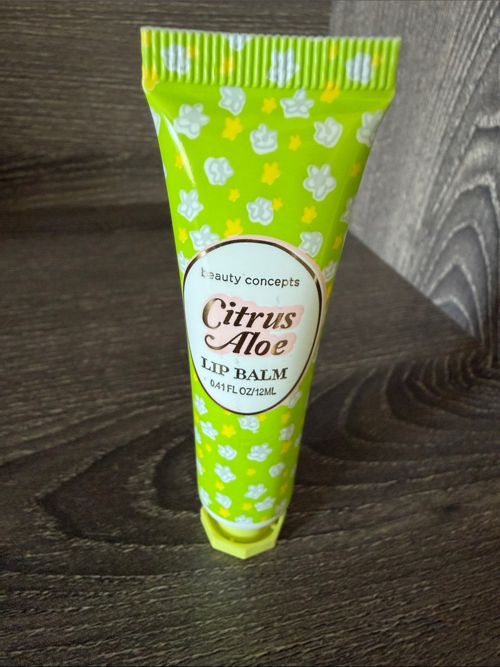 ❤️$2 NWT Beauty Concepts Citrus Aloe Lip Balm 12ml